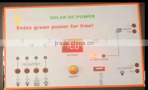 Easy Operation Multi-function Battery Solar Intelligent Home Systems 12V40W photo-3