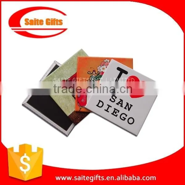 Souvenir Customized Offset Printed Tinplate Photo Magnet photo-3