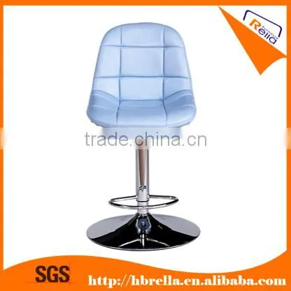 Modern Blue Bentwood Stainless Steel Barstools photo-2