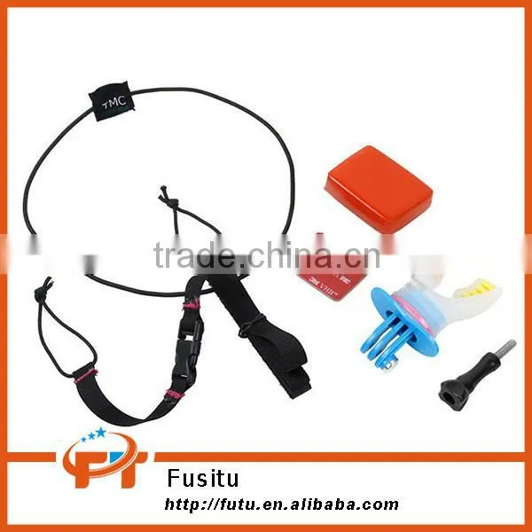 2015 New Mouth Mount Surfing Diving Selfie Shoot Set Gopros Surf Dummy Bite for GoPro Heros 4 3 3+ SJ4000 Xiaomi yi photo-4
