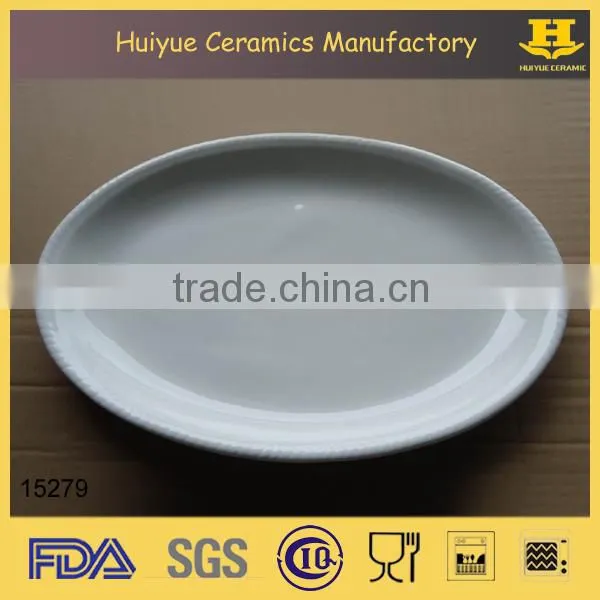 White Ceramic Serving Platters, Oval Serving Platter Quality Choice photo-2
