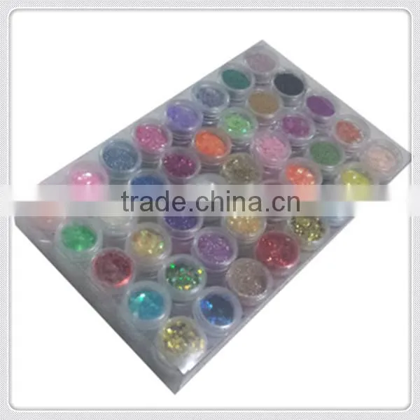 Solvent Resistant Glitter Powder for Nail Polish photo-2