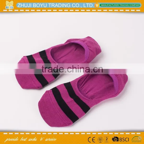 BY-161006 Cotton and Acrylic Lady Socks Girls' Lovely Low Cut Socks photo-4