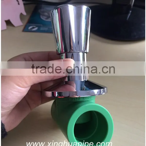 CHINA FACTORY PPR SUPER VALVE PPR CONCEALED STOP VALVE photo-5