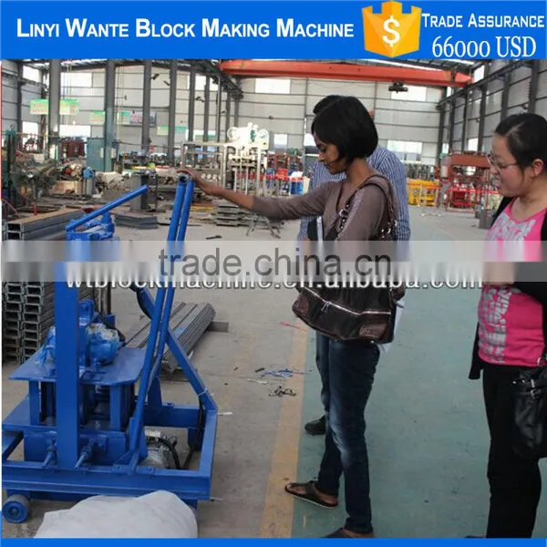 Small Size Moveable Concrete Block Making Machine QT40-3c photo-5