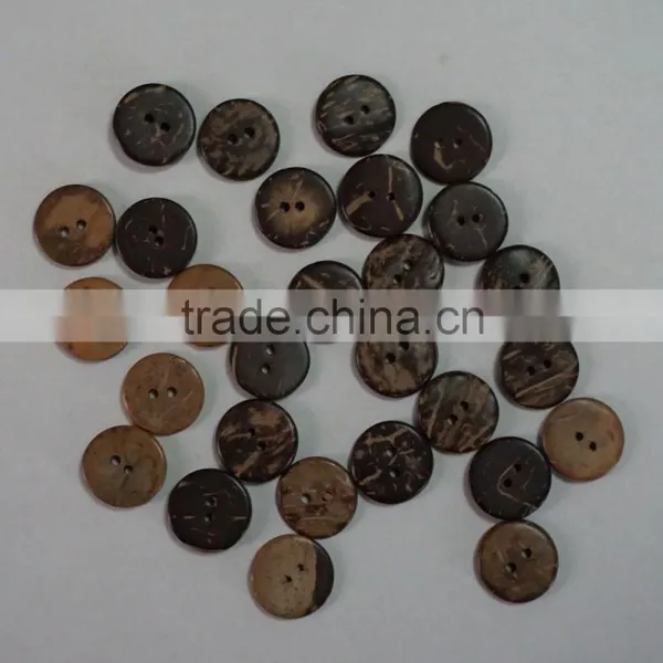 Fashionable Coconut Shell Button Size 28L photo-3