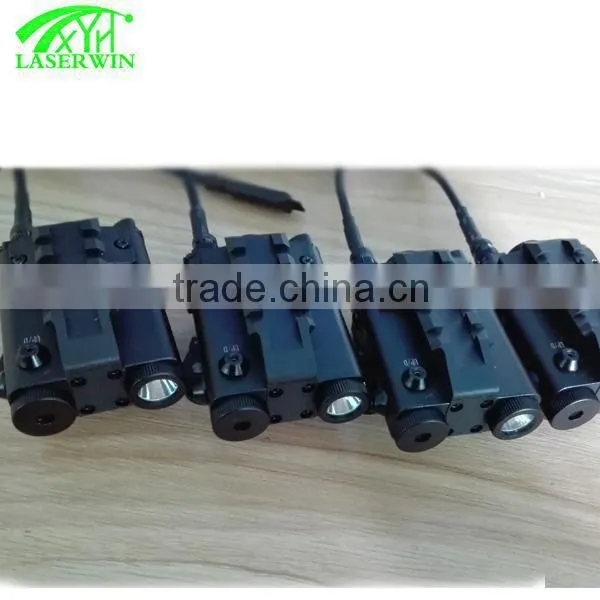 Military Hunting Rifle Scope Green Laser Sight Laser and Flashlight Combo photo-6