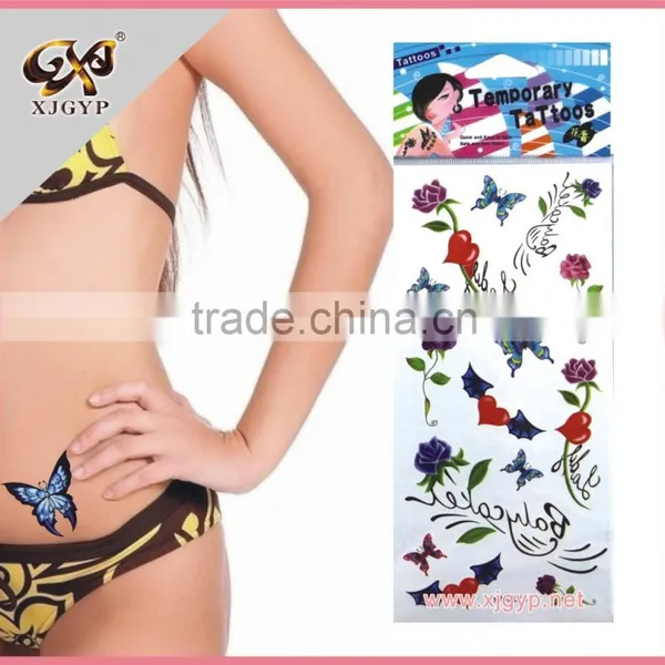Kids Body Tattoo Sticker/navel Sticker Tattoos/non Toxic Tattoo Stickers