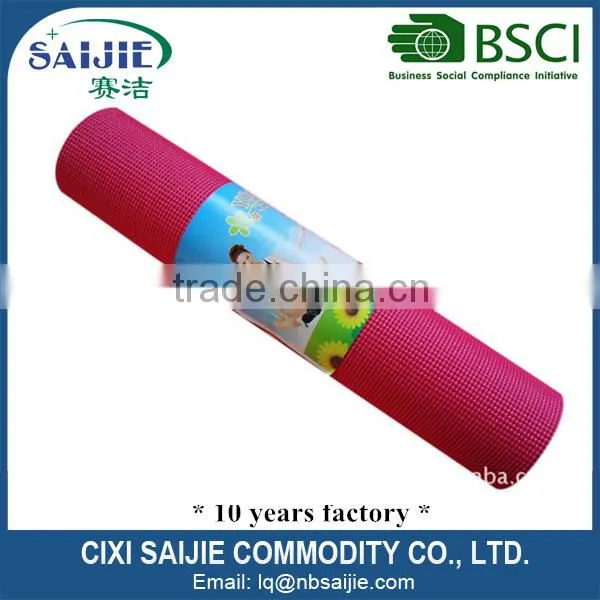 Yoga Mat Black Exercise Mat Pvc Yoga Mat photo-3