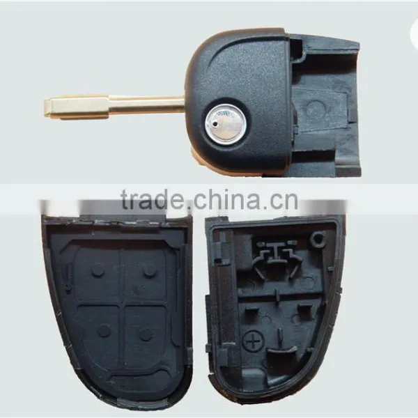 NEW Jaguar x Type for 4 Button Folding Remote Key Fob Shell Car Key Blank photo-2
