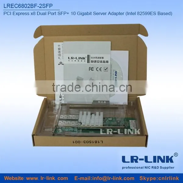 LR-LINK Intel 82599es PCIE x8 10Gbps 10Gbe 2 SFP+ Port Fiber Optical 10g Ethernet Network Card Compatible X520-SR2 X520-DA2 photo-5