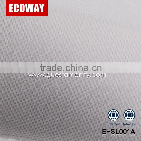 Cheap Disposable Non-woven Hotel Slipper 3mm Whiten Pressed EVA Sole Slippers photo-4
