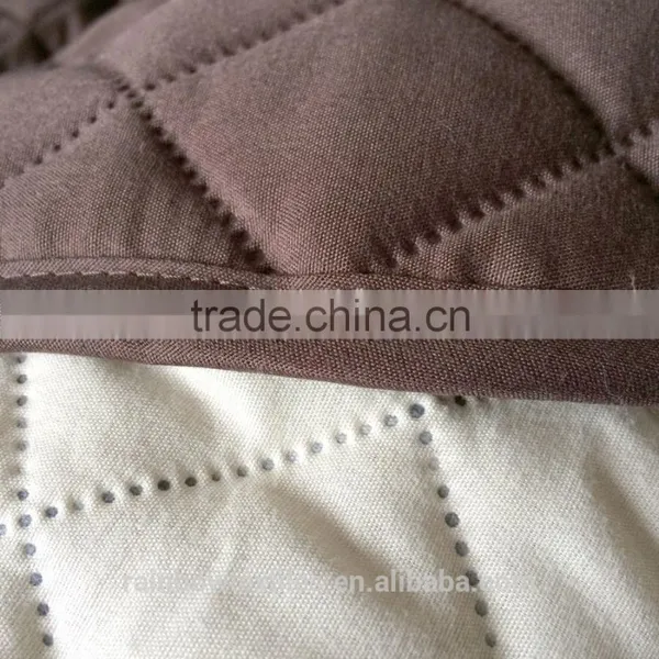 75gsm 100% Polyester Microfiber Love Seat Soft Cover photo-5