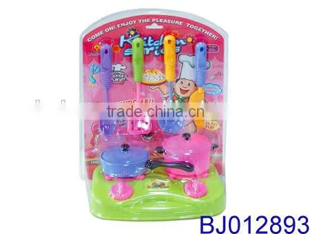 Happy new baby toy high quality safe plastic kitchen set toy