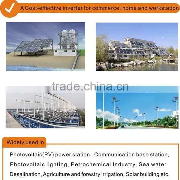 1KW~500KW UPS Inverter & Solar photo-2