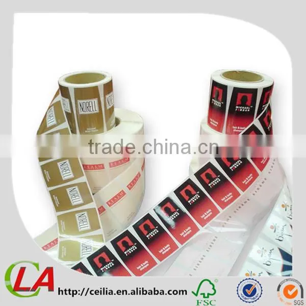 Biodegradable Vinyl Soft Drink Bottle Labels