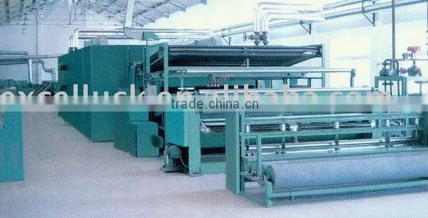 Polyester wadding production line