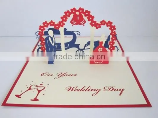 Wedding Day Pop up Card photo-2