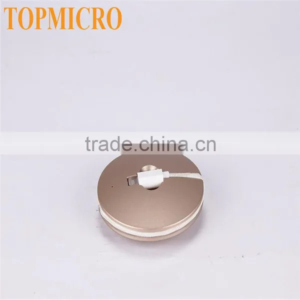 Dual Purpose Portable Emergency 700mAh Power Bank With Cable For IPhone photo-3