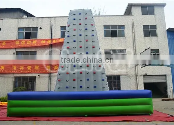 Outdoor Used Rock Kids Inflatable Climbing Wall Big photo-3