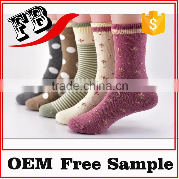 Kids Full Terry Socks School Uniform Socks Children Tube Cotton Socks