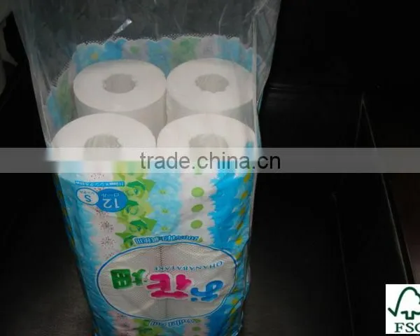 Coreless Bathroom Tissue
