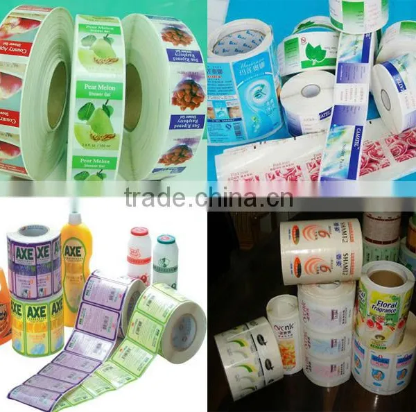 JH-300 6 Color Fabric Rotary Printing Machine Intermittent Self-adhesive Trademark Printing Machine photo-2