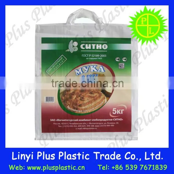 Good Quality Plastic BOPP Woven Pet Food Bag With Plastic Handle photo-4