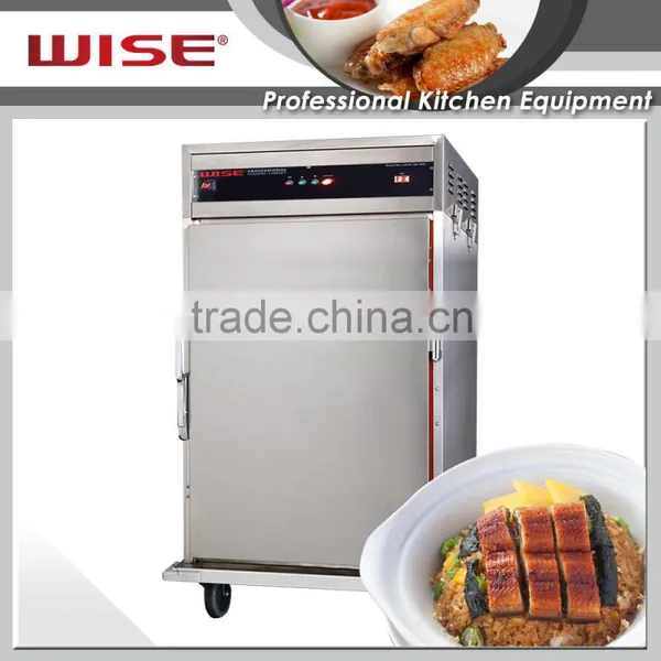 WISE 1140cm Commercial Upright Heated Holding Cabinet With Casters And Humidity Compensation photo-2