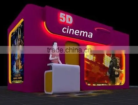 Amusement Park Cabine 5d Cinema/ 5d Movie Theater System/ 5d Cinema Simulator From Guangzhou Mantong photo-4