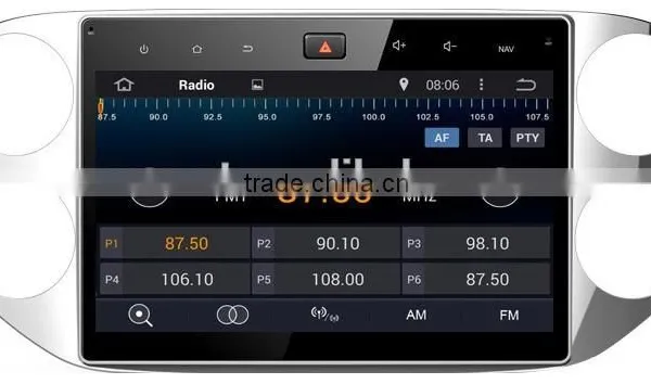 Touchscreen 1027*600 Android Car Dvd Player for VW Tiguan photo-5