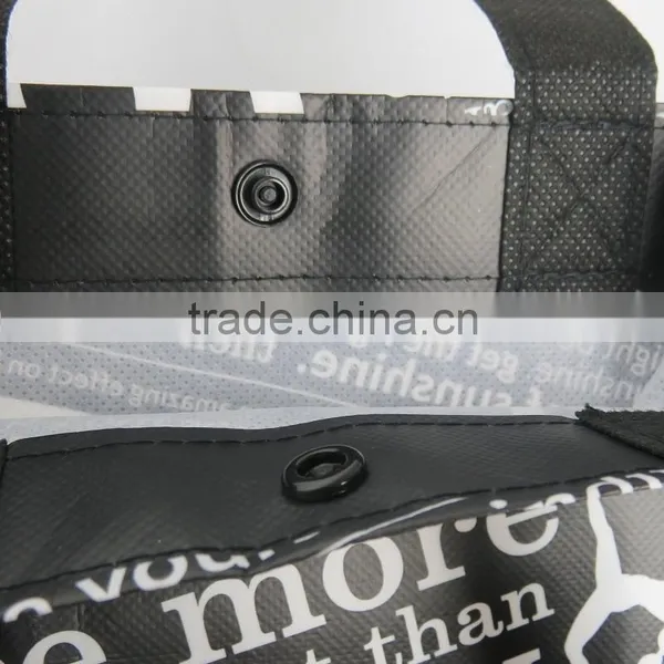 King Size Black Lululemon Reusable Tote Bag photo-6
