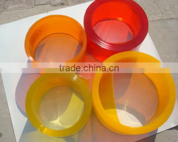 Industry Orange Yellow Insect-Proof PVC Door Curtains photo-6