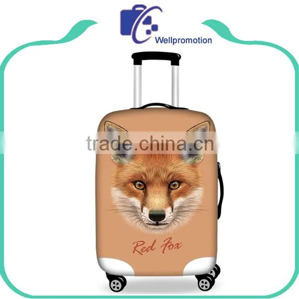 Durable Elastic Custom Spandex Suitcase Luggage Cover photo-6
