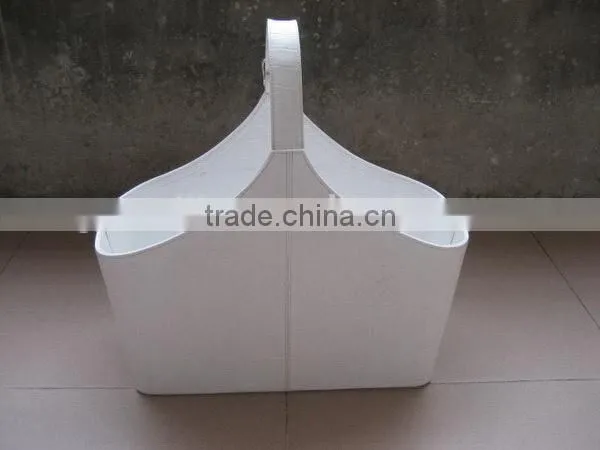 Excellent Quality Professional Leather Outdoor Storage Basket photo-2