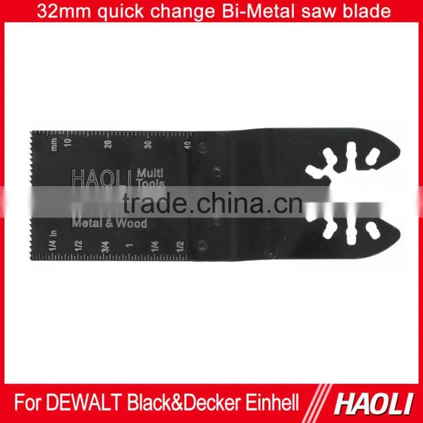 32mm(1-1/4'') Quick Change BIM Oscillating Tool Saw Blade for Cutting Soft Metal ,nails