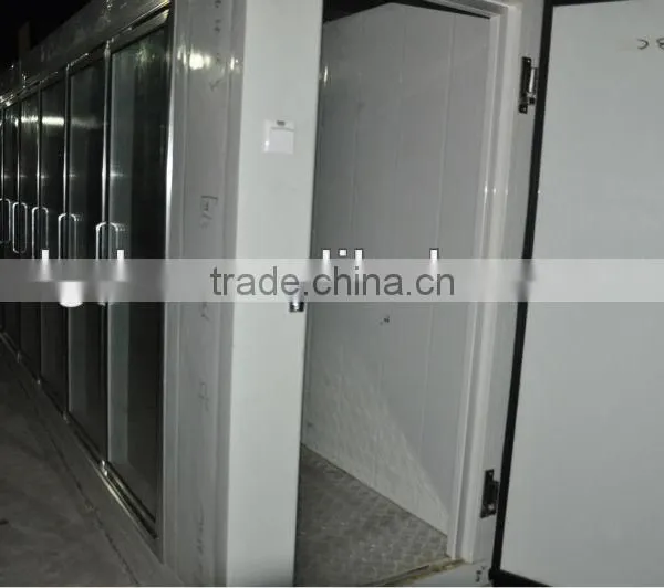 Glass Door Freezer Room for Ice Cream Displaying photo-5