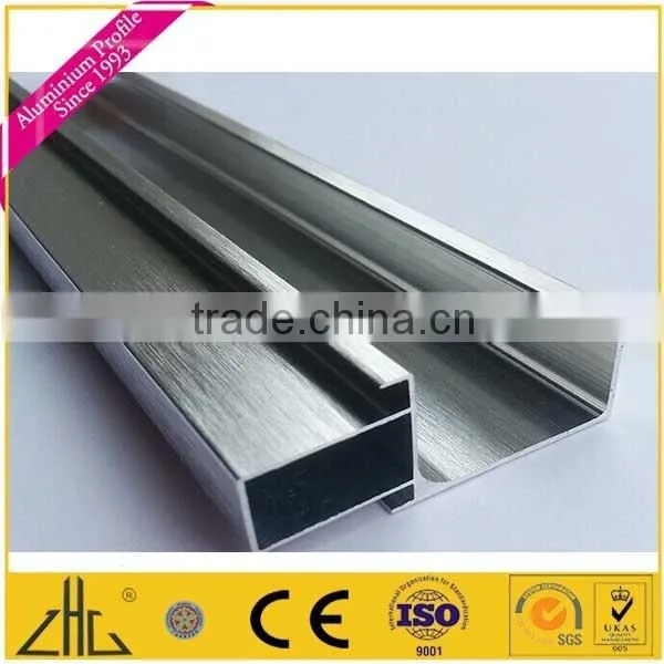 Wow!! C.P. Polish S.S. Brush C.P. Brush Aluminium Profile Handle for Kitchen Cabinet , Mirror Finish Aluminium Enclosure Housing photo-3