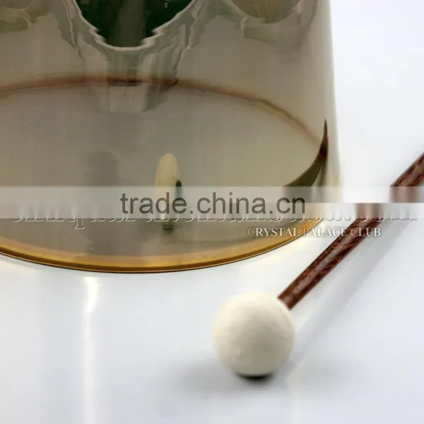 Special Pure 24k Gold Quartz Crystal Singing Bowls With Handle photo-5