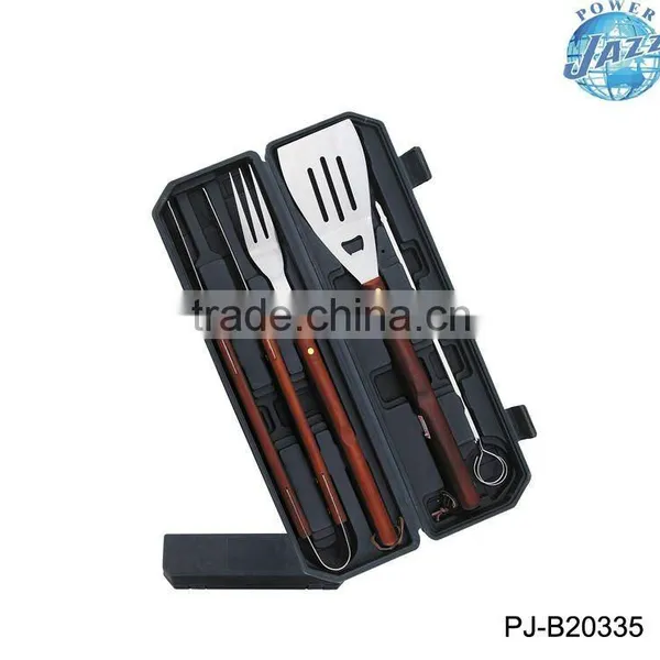Wooden Handle BBQ Tools