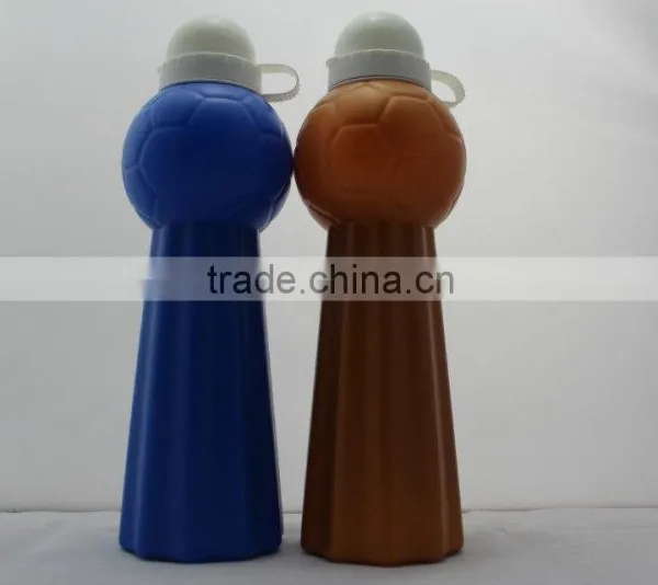 Wholesale Football-shape PE 300ml Sports Bottle Bpa Free,Promotional ECO-Friendly Custom Plastic Sports Water Bottles Bpa Free