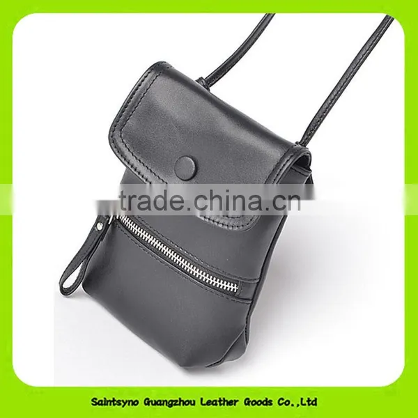 16672 Women Ladies Wallet Purse Soft Leather Coin Cell Phone Case Mini Crossbody Bag photo-3