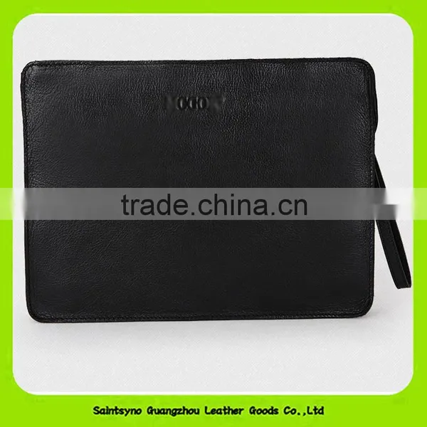 15061 Zipper Around Clutch Leather Tablet Holder for 10' Inch Ipad photo-4
