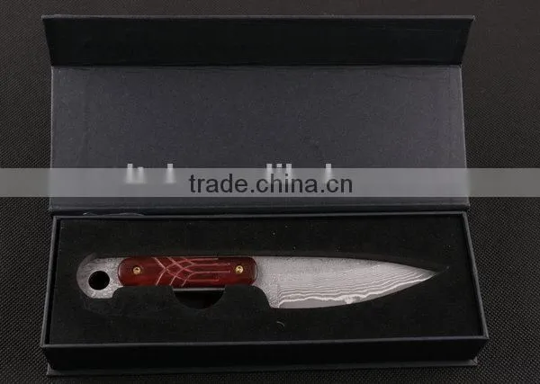 OEM Small Damascus Blanks Tactical Full Tang Knife photo-5