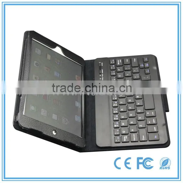 7" & 8" Tablet PC Bluetooth Keyboard Case With Leather Case Magnet Detachable photo-3
