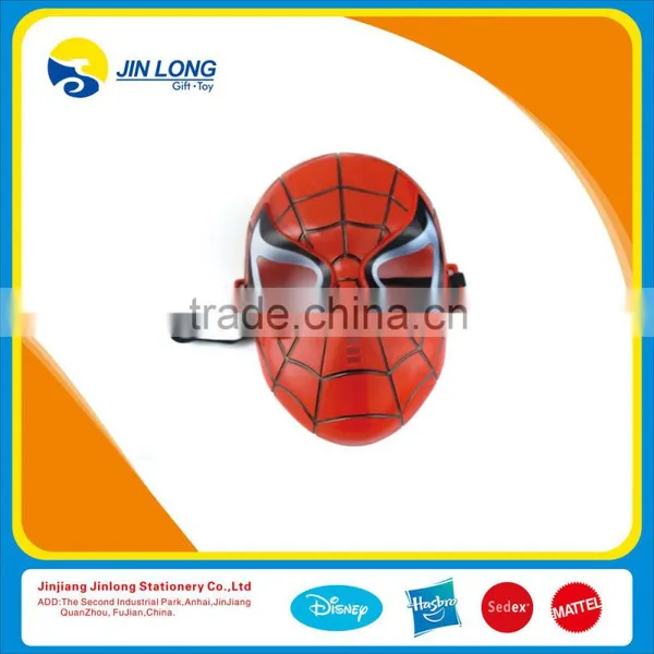 Plastic Spiderman Mask Toy Promotion Gift