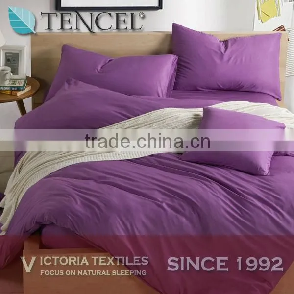 NEW Super Silk Tencel King Queen Quilt Cover Luxury Bedding Sheets Set photo-3