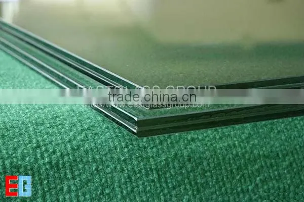Clear/Colored Tempered Laminated Glass With PVB Interlayer