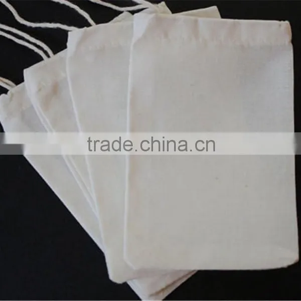 Cheap Customized Muslin Flannel Jewelry Drawstring Bags photo-6