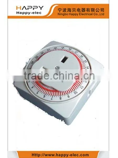 UK style programmable timer plug/timer socket switch